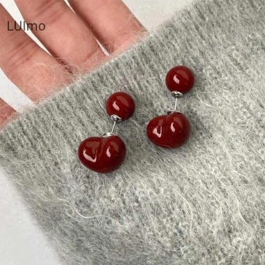 Băng Đỏ Nơ Vintage cho Nữ Bông Tai Hàn Quốc INS, Thiết Kế Đơn Giản, Giá 32.780₫ 6 Băng Đỏ Nơ Vintage cho Nữ Bông Tai Hàn Quốc INS, Thiết Kế Đơn Giản, Giá 32.780₫ 6