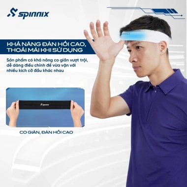 Băng đô pickleball Spinnix Comfie – giữ tóc gọn, silicone không trượt, thấm hút mồ hôi, giá 78.989đ 5 Băng đô pickleball Spinnix Comfie – giữ tóc gọn, silicone không trượt, thấm hút mồ hôi, giá 78.989đ 5