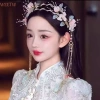 Băng Đô Quấn Tóc Cổ Vương Miện Hanfu - Hoa Tinh Tế Pha Lê, Mũ Sườn Xám Giảm còn 157k