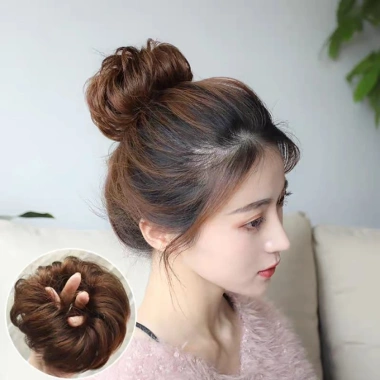 Băng đô quấn tóc giả tự nhiên Hàn Quốc - Phù hợp tóc xoăn, tạo búi đẹp, chỉ 36.750₫ 2