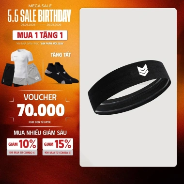 Băng đô Redikick chống trượt, chặn mồ hôi - phù hợp bóng rổ, pickleball, gym, chạy bộ, tennis