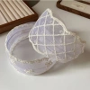 Băng Đô Ren Thêu Viền Rộng Nơ – Hoa Nơ Dễ Thương, Lưới Tóc Vòng Nữ – 47.520₫ 9