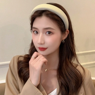 Băng Đô Rộng Vành Hàn Quốc Thiết Kế Bọt Biển Trend TikTok Giá 35.720₫