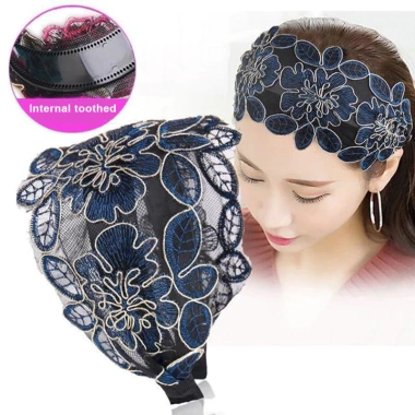 Băng đô rộng vành nữ chống trượt răng, trang trí tóc thời trang, giá 43.848 VND 2