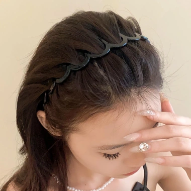 Băng đô rửa mặt nhựa DREJ - Đa năng, không trượt, kẹp tóc và răng, chỉ 20.680 VND 3
