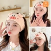 Băng đô rửa mặt tẩy trang hình lợn nhung san hô cao cấp JULYHOMEWEAR - 79.000đ 3