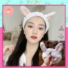 Băng Đô Rửa Mặt Turban Bờm Cài Tóc Cute Tai Thỏ Vải Nhung Dày - Giá chỉ 21.560₫ 5