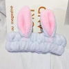 Băng đô rửa mặt vải mềm Wanhy - Bờm cute tai thỏ cho nam nữ, giá 26.000₫ 5