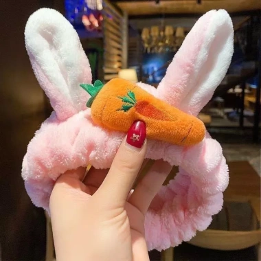 Băng đô rửa mặt vải mềm Wanhy - Bờm cute tai thỏ cho nam nữ, giá 26.000₫ 9 Băng đô rửa mặt vải mềm Wanhy - Bờm cute tai thỏ cho nam nữ, giá 26.000₫ 9