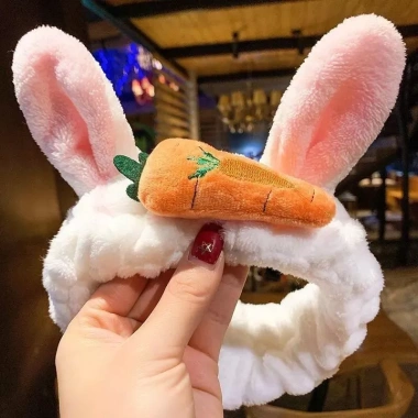 Băng đô rửa mặt vải mềm Wanhy - Bờm cute tai thỏ cho nam nữ, giá 26.000₫ 10 Băng đô rửa mặt vải mềm Wanhy - Bờm cute tai thỏ cho nam nữ, giá 26.000₫ 10