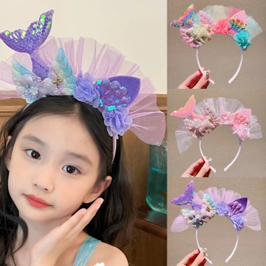 Băng đô Sweet Girl LED phát sáng họa tiết hoa sợi - Giao nhanh, giá chỉ 42.900đ