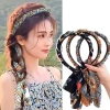 Băng đô tết tóc họa tiết đa màu thời trang nữ, nơ cài đầu ngọt ngào - 37.084₫ 3