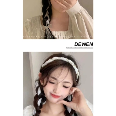 Băng Đô Thắt Bím Tóc Hàn Quốc - Nhẹ Nhàng Dễ Thương Nữ Tính - 54.000 VND