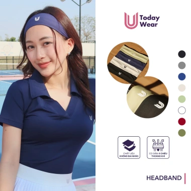Băng đô thể thao Headband chặn mồ hôi thấm hút Today U Wear - Giá 59.000₫
