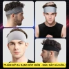 Băng đô thể thao JAWFIT chặn mồ hôi trán, chống trượt, vải mỏng nhẹ mát màu đen 10g 10