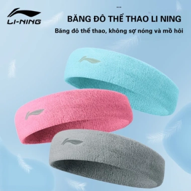 Băng đô thể thao Lining cao cấp SP41 - Chặn mồ hôi, thấm hút, không hầm bí, năng động 9 Băng đô thể thao Lining cao cấp SP41 - Chặn mồ hôi, thấm hút, không hầm bí, năng động 9