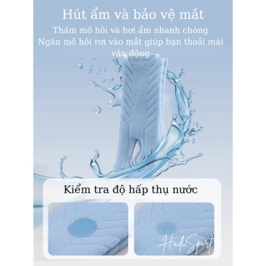 Băng đô thể thao Lining LDEU384 chặn mồ hôi, thấm nhanh, chống trượt, thích hợp cầu lông gym