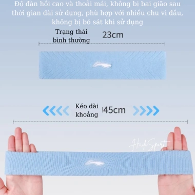 Băng đô thể thao Lining LDEU384 chặn mồ hôi, thấm nhanh, chống trượt, thích hợp cầu lông gym 6 Băng đô thể thao Lining LDEU384 chặn mồ hôi, thấm nhanh, chống trượt, thích hợp cầu lông gym 6