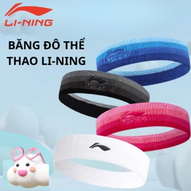 Băng đô thể thao LI‑NING SP41 co giãn, thấm hút mồ hôi nhanh – Giá ưu đãi 95.000đ