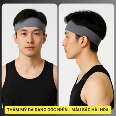 Băng đô thể thao nam JAWFIT co dãn, chặn mồ hôi, chống trượt, màu đen 9g – 49.499đ 3 Băng đô thể thao nam JAWFIT co dãn, chặn mồ hôi, chống trượt, màu đen 9g – 49.499đ 3
