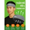 Băng đô thể thao nam JAWFIT co dãn, chặn mồ hôi, chống trượt, màu đen 9g – 49.499đ 9