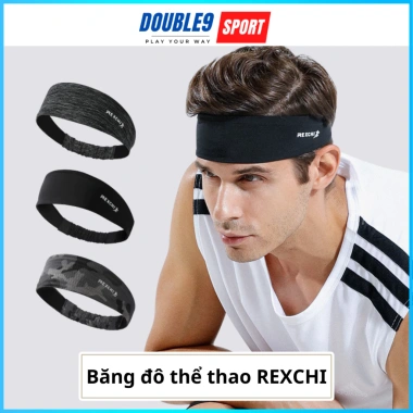 Băng đô thể thao nam REXCHI R03 thoáng mát cho gym, đá banh, chạy bộ - 41.160₫