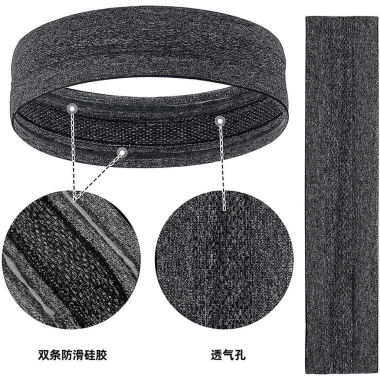 Băng Đô Trán Co Giãn Chống Trượt, Thấm Hút Mồ Hôi - Unisex Thể Thao 29.700₫