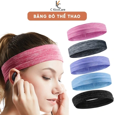 Băng đô trán thời trang Ckicocare ANGD01 - Thấm hút mồ hôi, phù hợp tập yoga, thể thao, giá chỉ 53.000₫