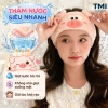 Băng Đô Vải Nỉ TMI Daily Hình Heo Trái Tim – Thấm Nước, Khô Nhanh, Mềm, 57.820₫ 7