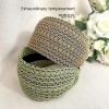 Băng đô viền rộng che tóc màu xám, phù hợp tóc ngắn, có răng ngăn trượt - phong cách thời trang