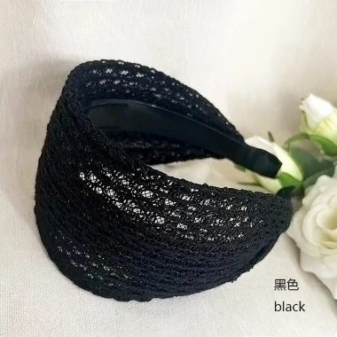 Băng đô viền rộng che tóc màu xám, phù hợp tóc ngắn, có răng ngăn trượt - phong cách thời trang 5 Băng đô viền rộng che tóc màu xám, phù hợp tóc ngắn, có răng ngăn trượt - phong cách thời trang 5