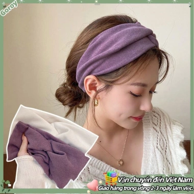 Băng đô viền rộng thời trang cho nữ, thấm mồ hôi, giảm giá - Giá chỉ 36.850 VND