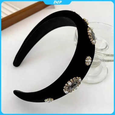 Băng đô xếp li vải nơ nữ - Kiểu Pháp thanh lịch, phụ kiện tóc thời trang 4 Băng đô xếp li vải nơ nữ - Kiểu Pháp thanh lịch, phụ kiện tóc thời trang 4