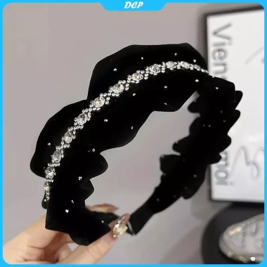 Băng đô xếp li vải nơ nữ - Kiểu Pháp thanh lịch, phụ kiện tóc thời trang 12 Băng đô xếp li vải nơ nữ - Kiểu Pháp thanh lịch, phụ kiện tóc thời trang 12