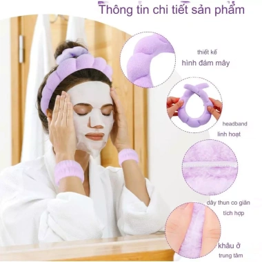 Băng Đô Xoắn Vải Xốp Tiện Lợi - Băng Đô Tóc Hickies Giá Chỉ 26.000đ