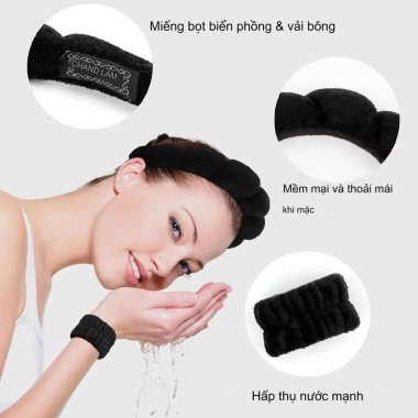 Băng Đô Xoắn Vải Xốp Tiện Lợi - Băng Đô Tóc Hickies Giá Chỉ 26.000đ