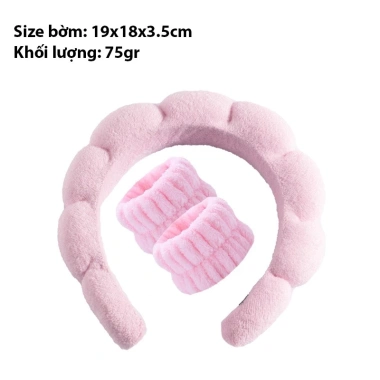 Băng Đô Xoắn Vải Xốp Tiện Lợi - Băng Đô Tóc Hickies Giá Chỉ 26.000đ