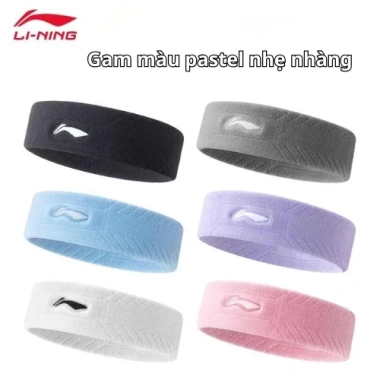 Băng đội đầu Shiwei Li-Ning cao cấp – Thấm hút mồ hôi, cố định tóc LDEU384 7