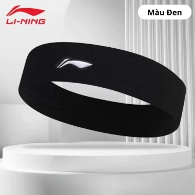 Băng đội đầu Shiwei Li-Ning cao cấp – Thấm hút mồ hôi, cố định tóc LDEU384 9