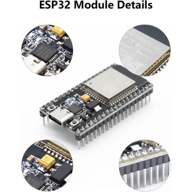 Bảng ESP32 ESP-32S WiFi Bluetooth Dual Core ESP-WROOM-32 30/38 Pin STA/AP - 167.640 VND 4 Bảng ESP32 ESP-32S WiFi Bluetooth Dual Core ESP-WROOM-32 30/38 Pin STA/AP - 167.640 VND 4