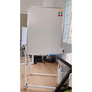 Bảng Filipchar tiểu học - trung học 60x80cm, viết bút lông, kèm bút, nam châm và lau bảng - Giá ưu đãi 550.000₫