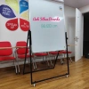 Bảng Flipchart 60x100 cm Dễ Gấp, Chiều Cao Điều Chỉnh, Kèm Bút, Nam Châm, Giấy A1 4