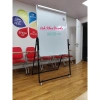 Bảng Flipchart 60x100 cm Dễ Gấp, Chiều Cao Điều Chỉnh, Kèm Bút, Nam Châm, Giấy A1 8