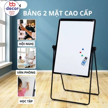 Bảng flipchart bút lông không dòng kẻ, chân gấp di động, nâng cao - 210.000 VND 3
