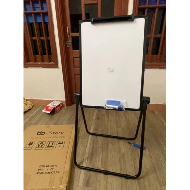 Bảng flipchart bút lông không dòng kẻ, chân gấp di động, nâng cao - 210.000 VND 9