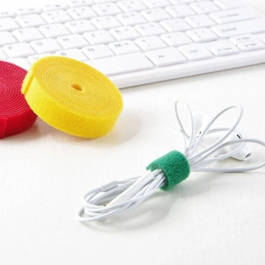 Băng Gai Velcro 5m 1.2cm - Buộc Dây Sạc, Tai Nghe, Dây Điện - MEDAA Giá 19.200đ
