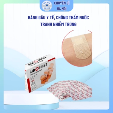 Băng gâu y tế cá nhân đa size 100 miếng - Dễ băng vết thương, giá 25.000đ Băng gâu y tế cá nhân đa size 100 miếng - Dễ băng vết thương, giá 25.000đ