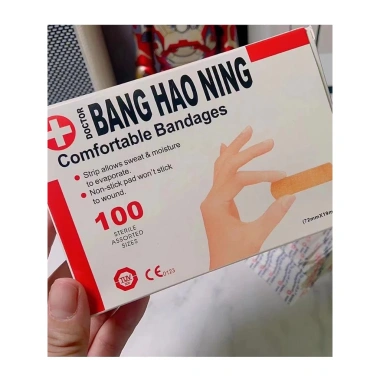 Băng gâu y tế cá nhân đa size 100 miếng - Dễ băng vết thương, giá 25.000đ 4 Băng gâu y tế cá nhân đa size 100 miếng - Dễ băng vết thương, giá 25.000đ 4