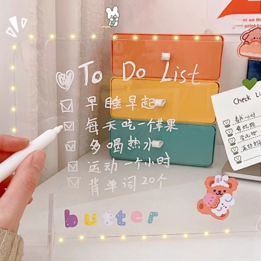 Bảng Ghi Chú Acrylic Trong Suốt 9x13.5 - 20x30cm, Dễ Dùng, Giá Ưu Đãi 9.000₫