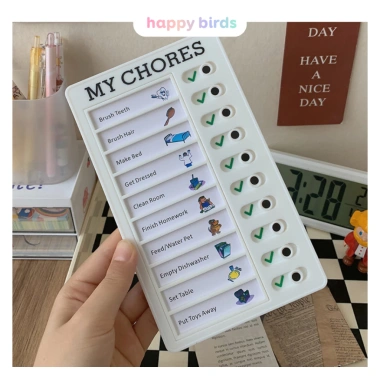 Bảng ghi chú kế hoạch hàng ngày Checklist Todo List sổ tay thời gian biểu giảm giá 15.900đ